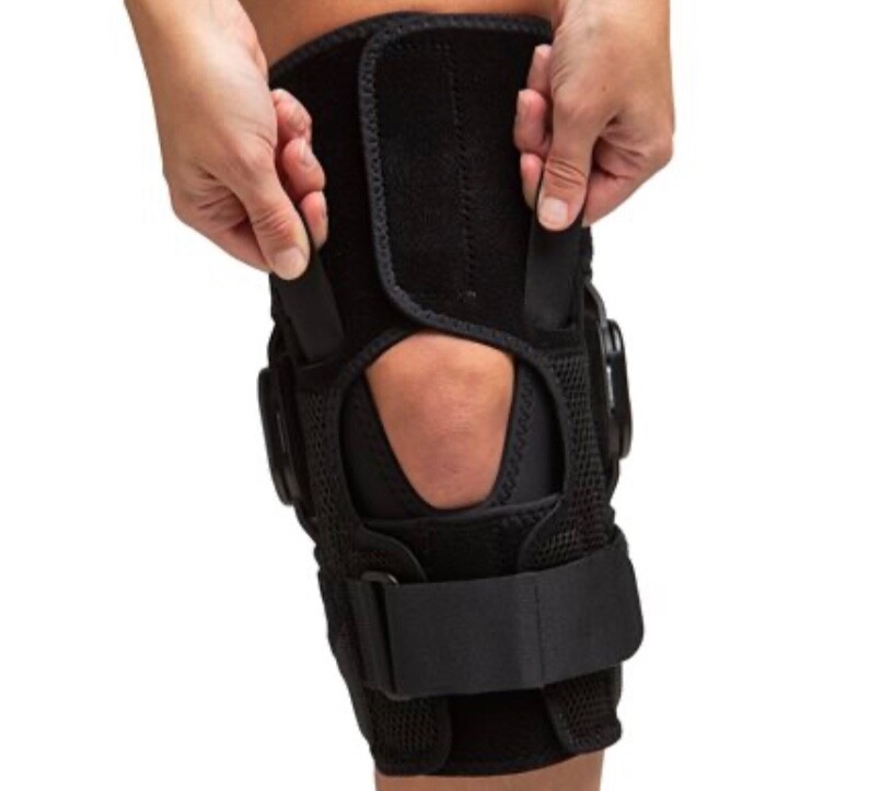 Hely & Weber Knapp Hinged Knee Brace Anterior Closure XXXL Model 7640AC