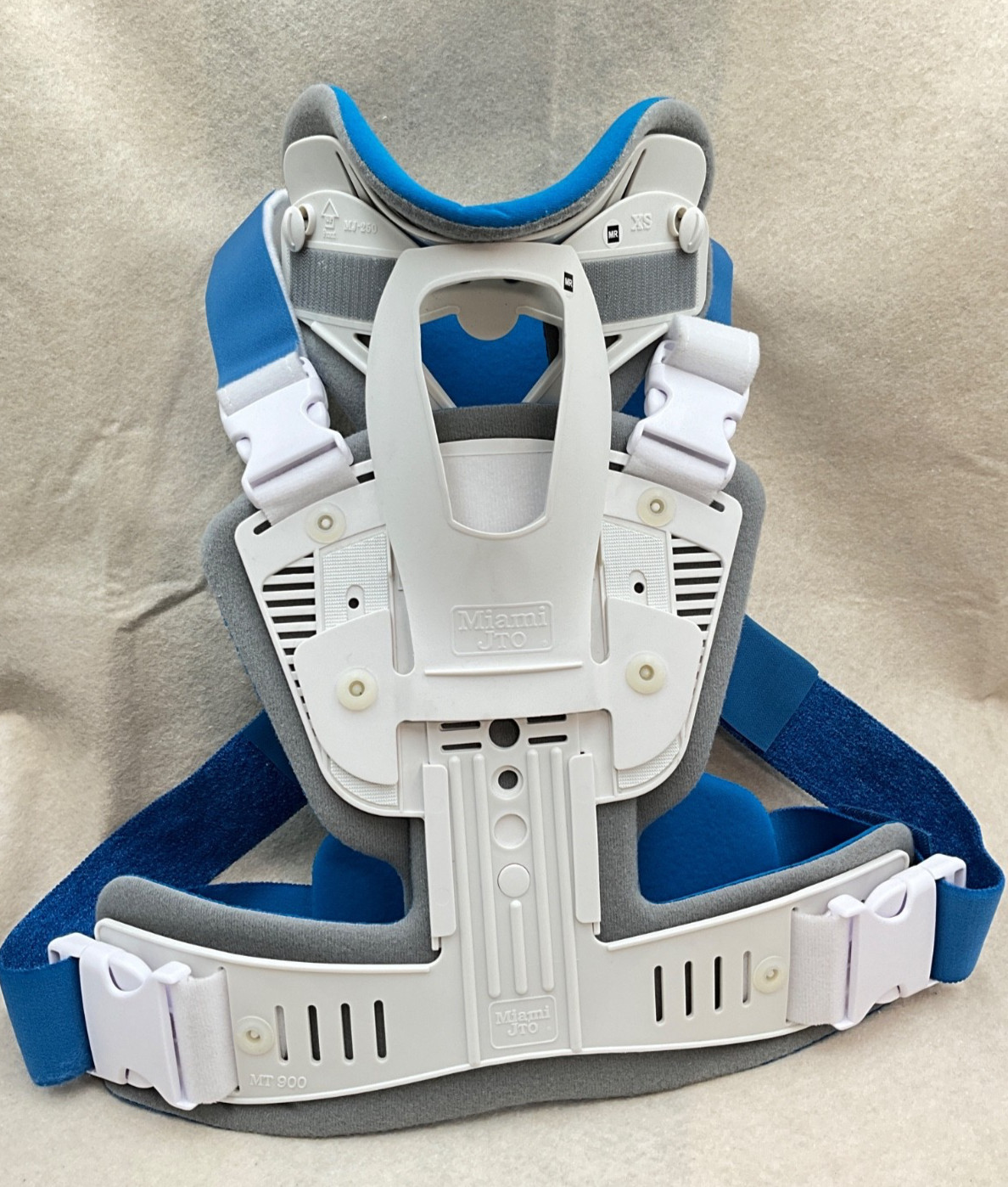 Ossur Miami MT-900 JTO Thoracic Extension with MJ-250 XS FRONT PART Collar