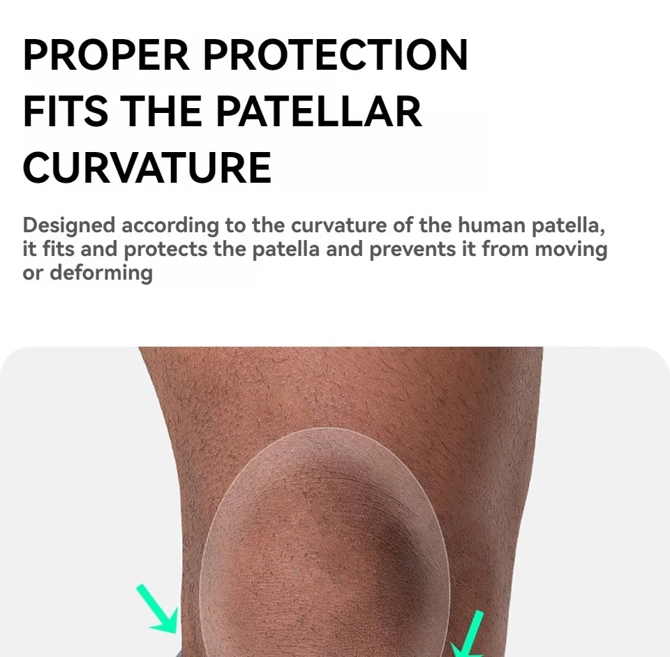 Stryde Precision Strap Knee Brace Silicone Pad Adjustable Breathable Sport