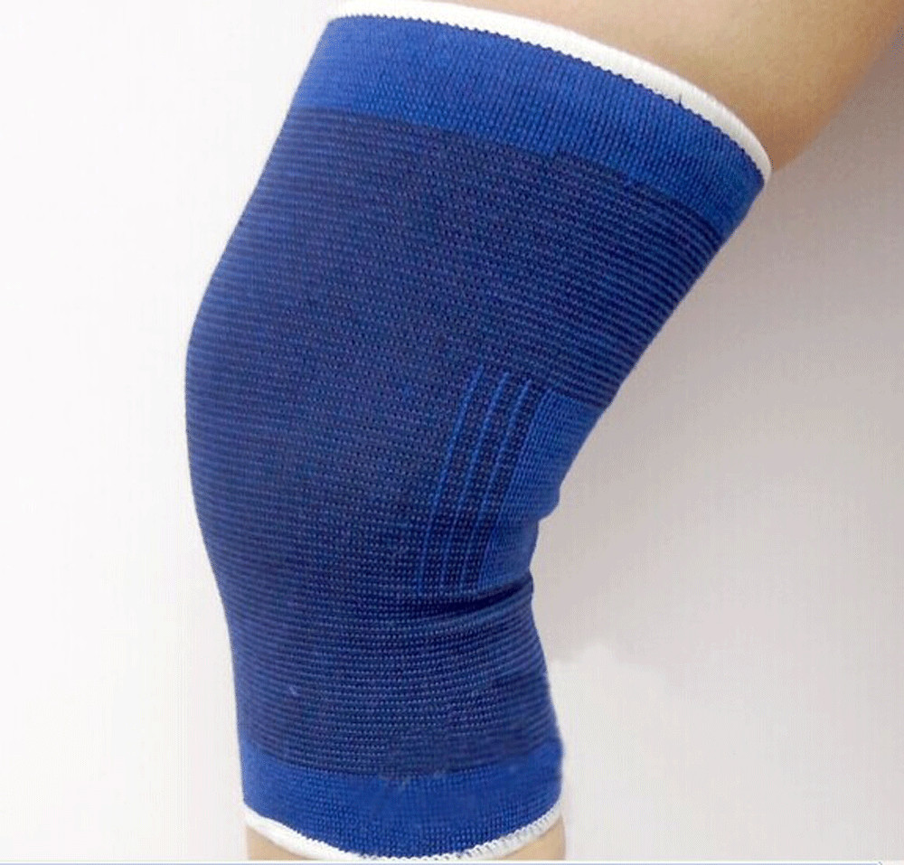 2 Knee Wrap Sleeve Elastic Brace Muscle Support Arthritis Sports Pain Relief NE