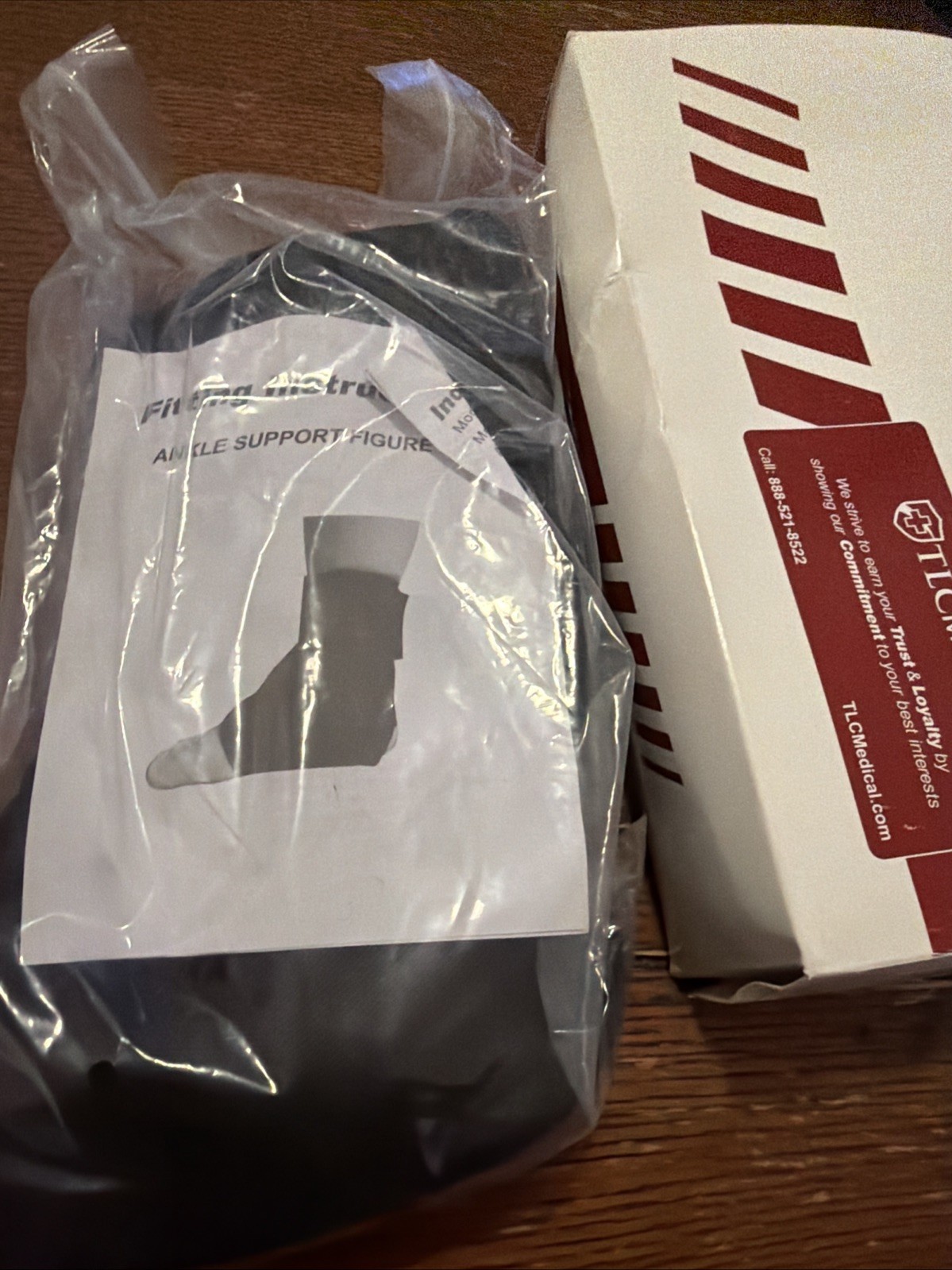 TLC Medical Figure 8 All Port Ankle Brace 4X