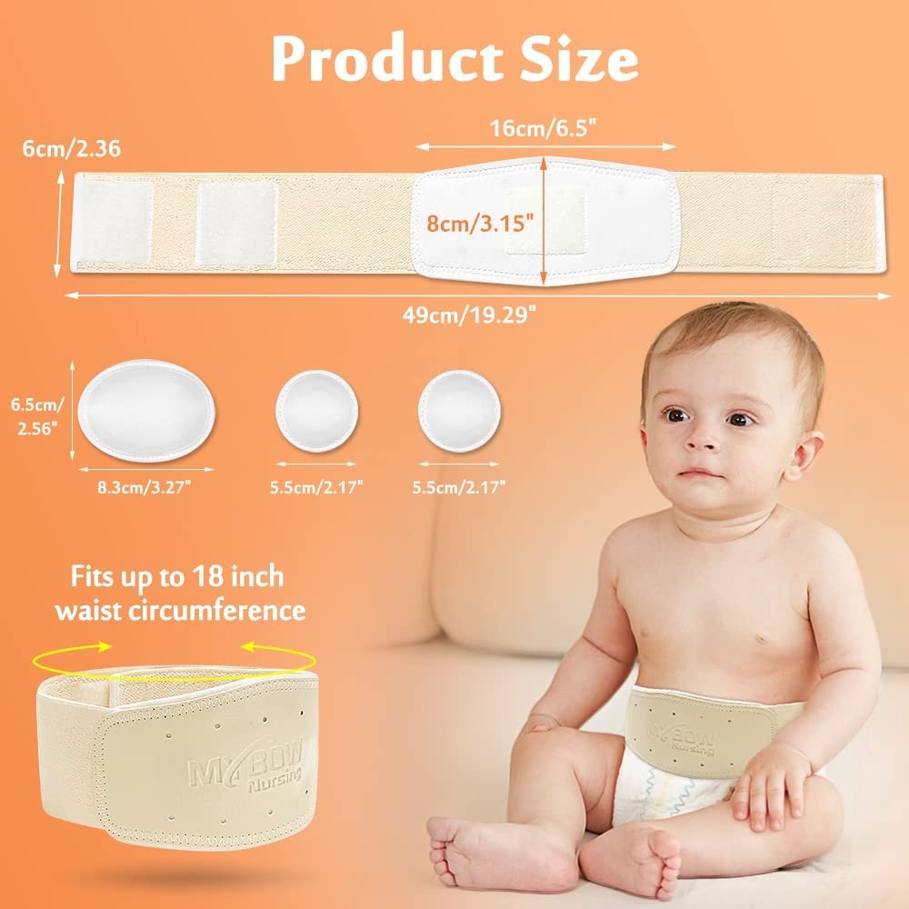 Baby Umbilical Hernia Belt for Infant Stomach Support`/