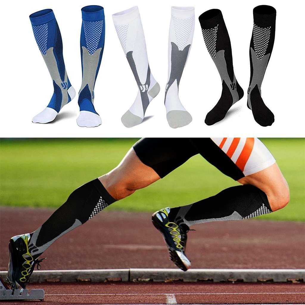 Medical Grade Compression Socks 20-30 mmHg- Knee High Fit for Men Women S/M-XXL