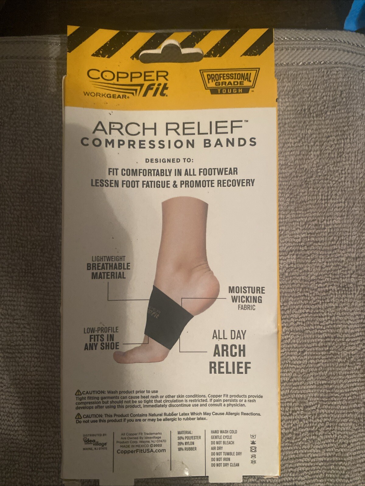 Copper Fit Arch Relief Compression Bands, Professional Grade