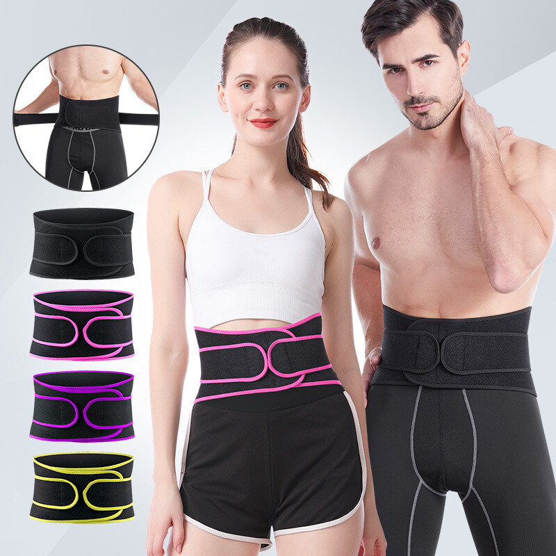 Waist Belt For Pain Relief Men Women Back Brace Adjustable Lower Lumbar Support