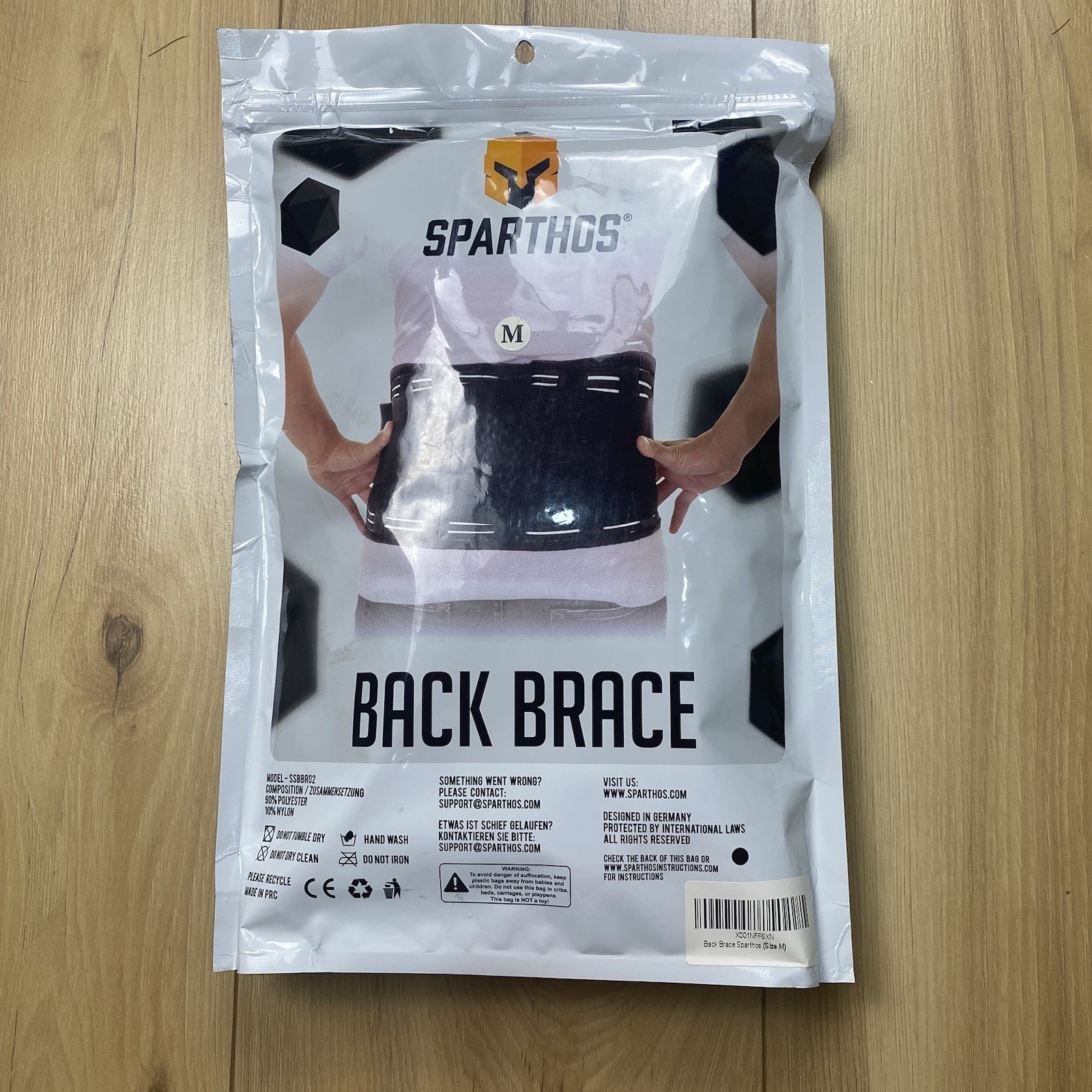 Sparthos SSBBR02 Back Brace – Size M