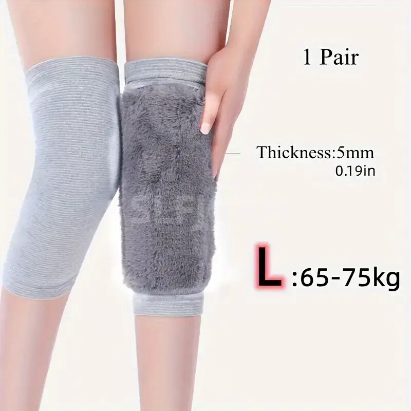 Women Men Elderly Winter Warm Knee Pads Cold Leg Arthritis Kneepad Knee Support