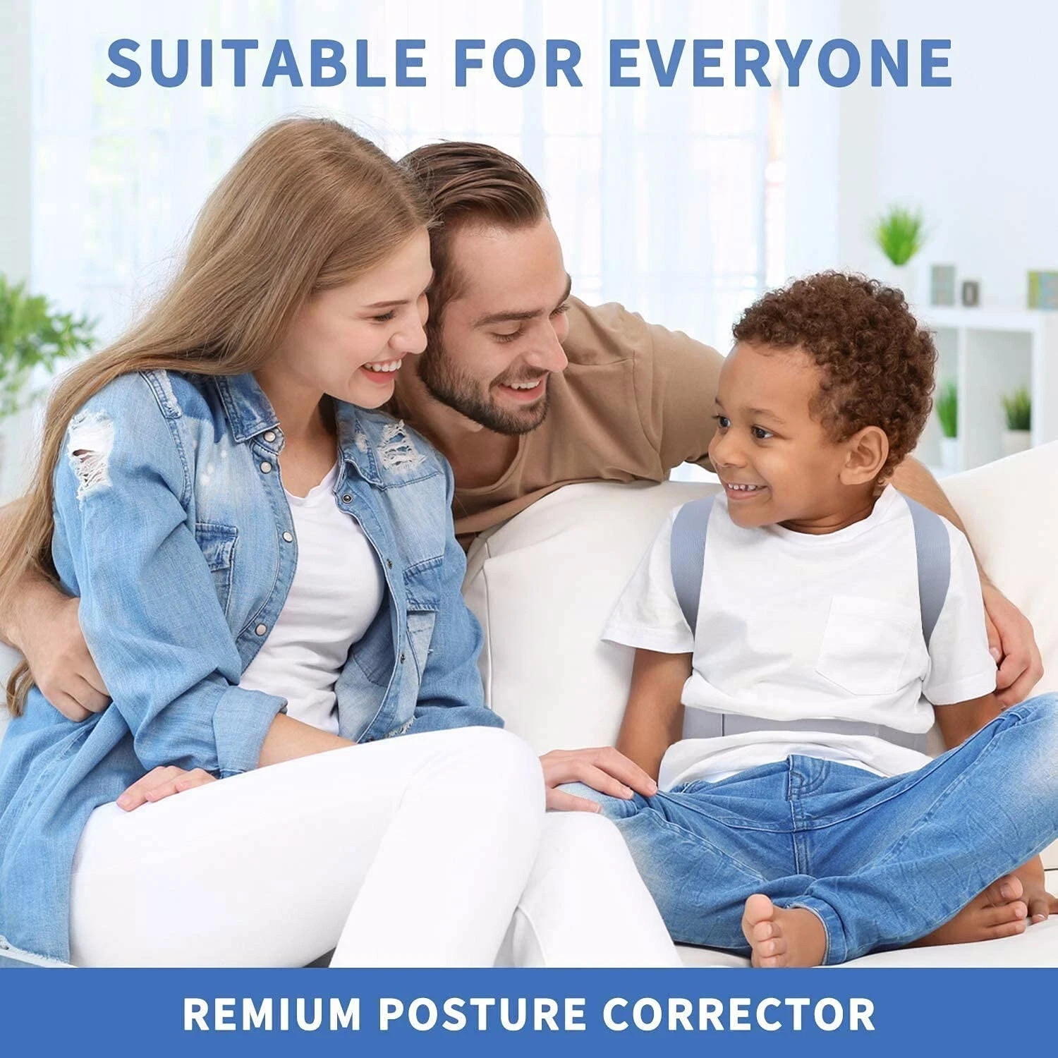 Back Brace Posture Corrector, Shoulder Straightener for Upper and Lower back