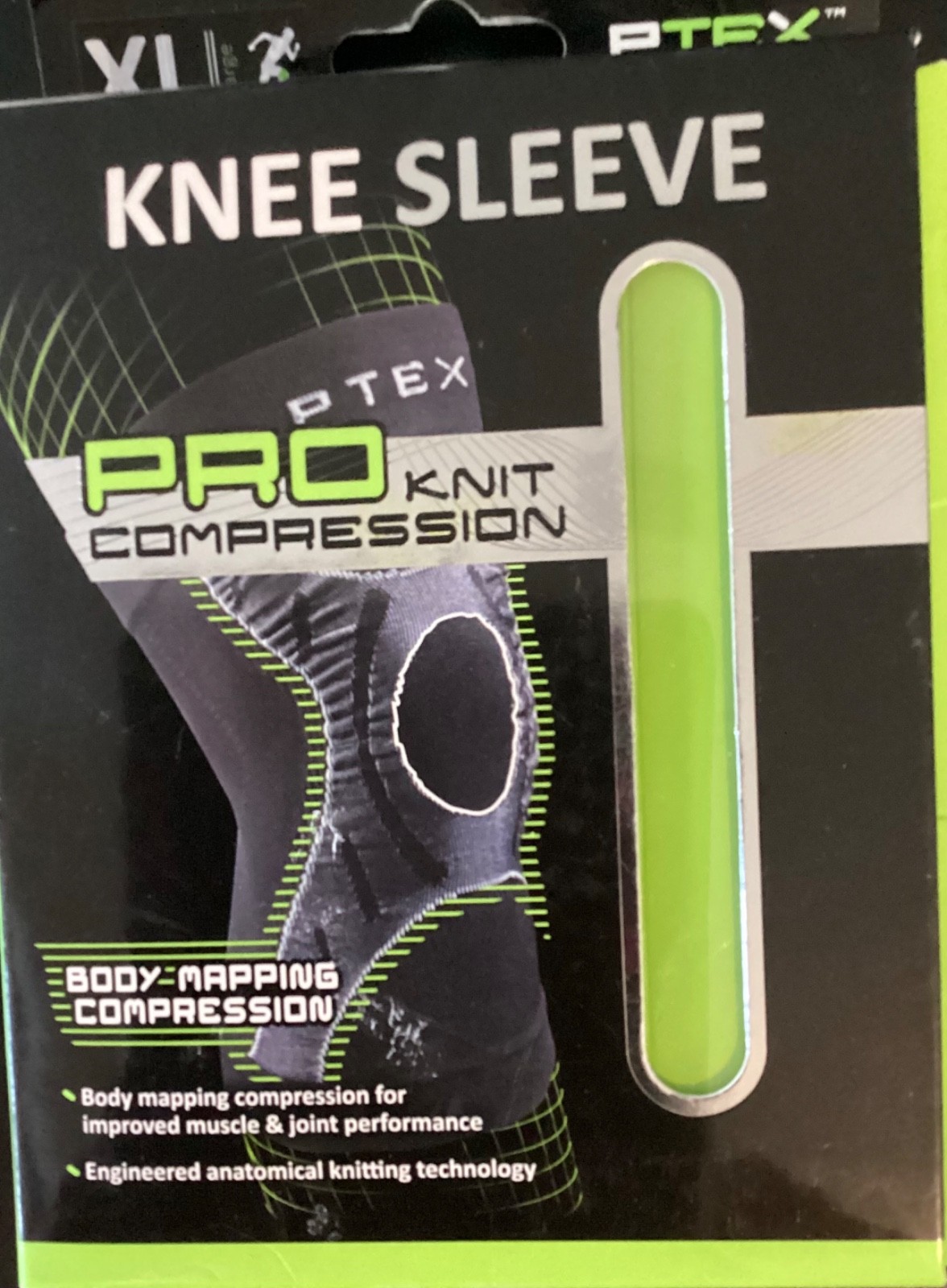 PTEX Pro Knee Sleeve Compression Unisex XL PTX K150