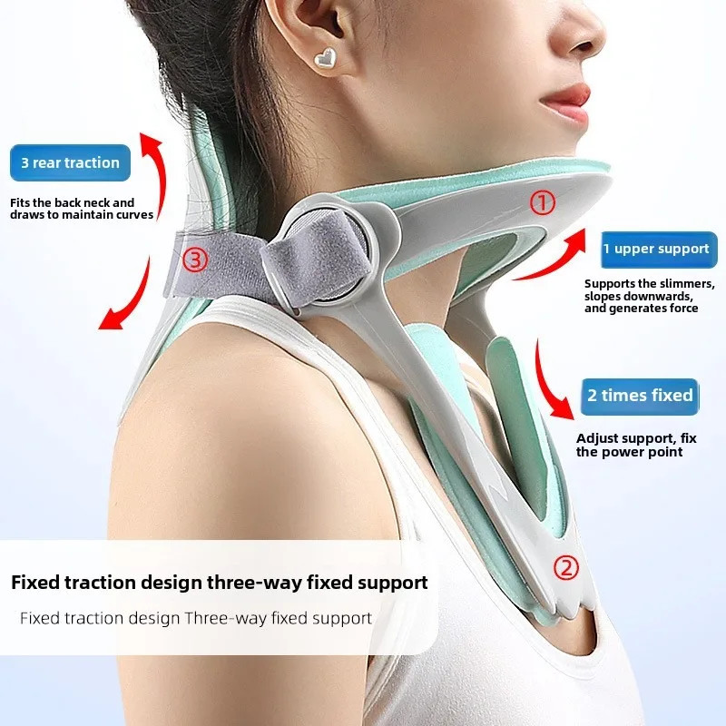 Adjustable Cervical Traction Device Posture Corrector Cervical Collar Neck