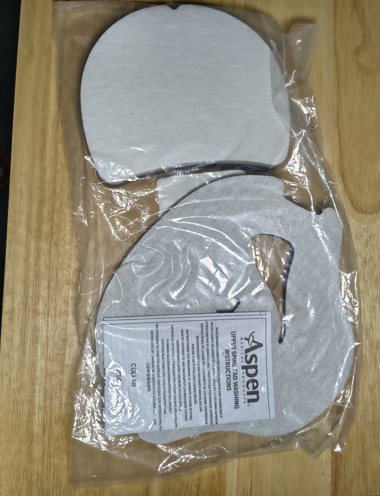 Aspen Vista ICU Back Panel Replacement Pads Upper Spine Pad #984620