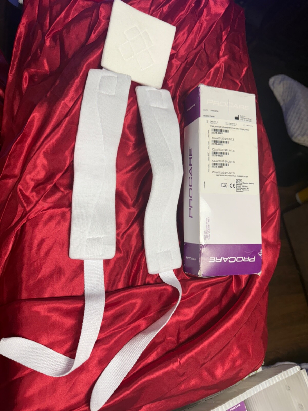 Procare Adjustable Clavicle Splint (Small) #79-85003 NEW (Box has shelf-ware)