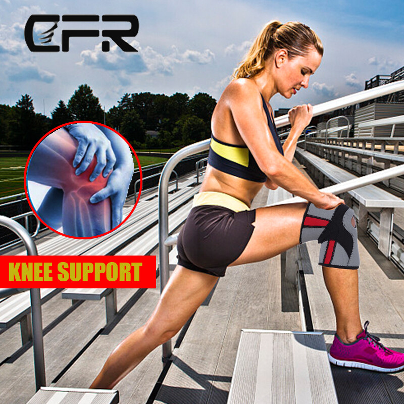Knee Sleeve Compression Brace Support Joint Pain Arthritis For Sport Relief