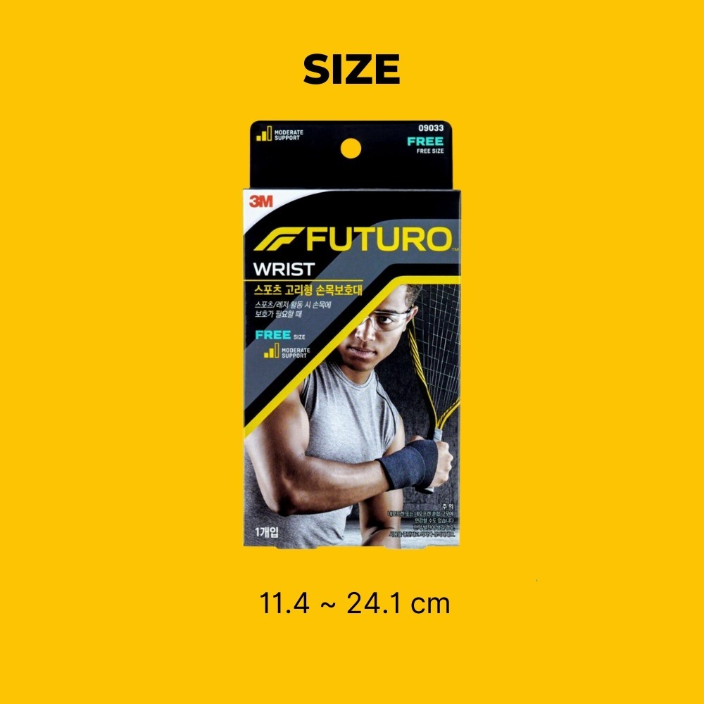 3M FUTURO Sport Wrist Support Brace Adjustable Free Size