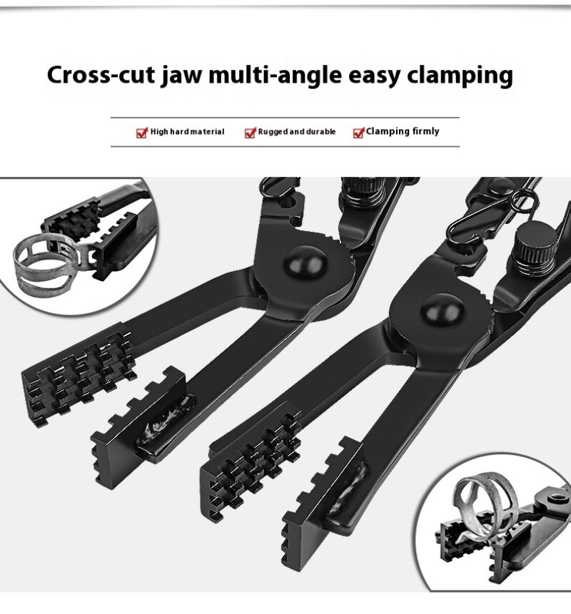 Car Water Pipe Oil Pipe Air Conditioning Pipe Clamp Hoop Pliers Disassembly Tool