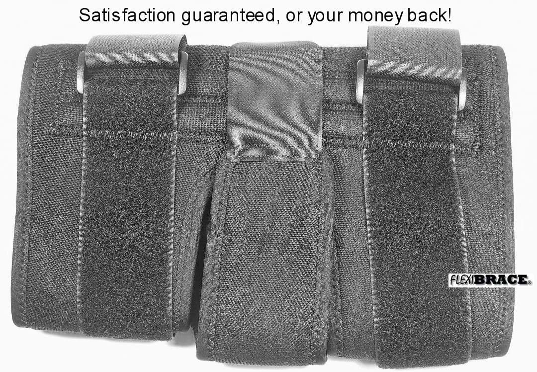 2 Knee Brace Support by Flexibrace Patella Stabilizer Sizes Small to X-Large