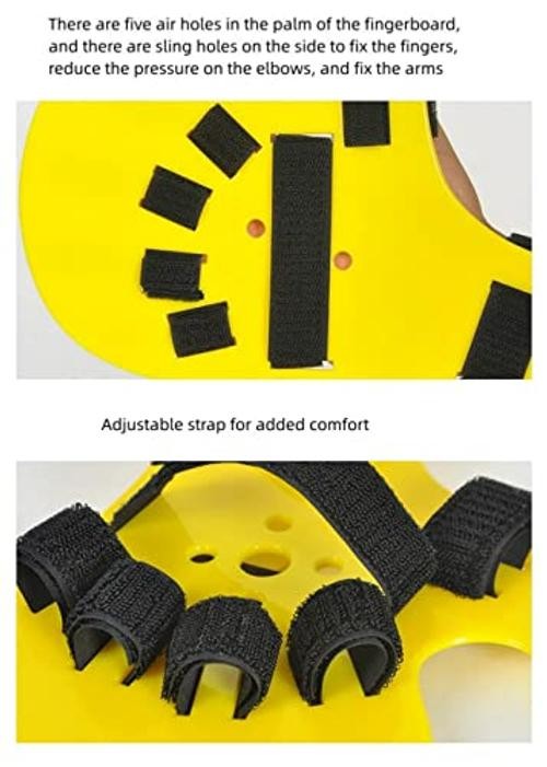 Finger Orthotics, Extended Type Fingerboard Stroke Hand Splint Training