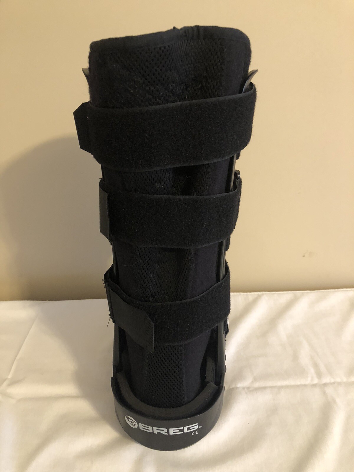 BREG Walking Boot Medical High Top Ankle Foot Surgery Brace SZ Large