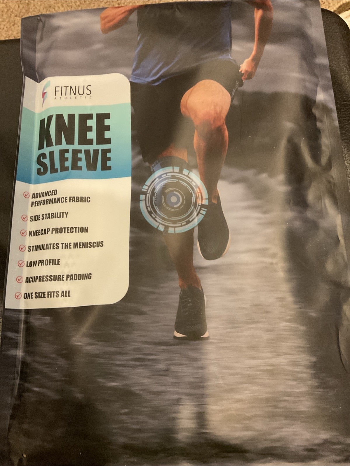 Fitness Knee Sleeves Unopened Package