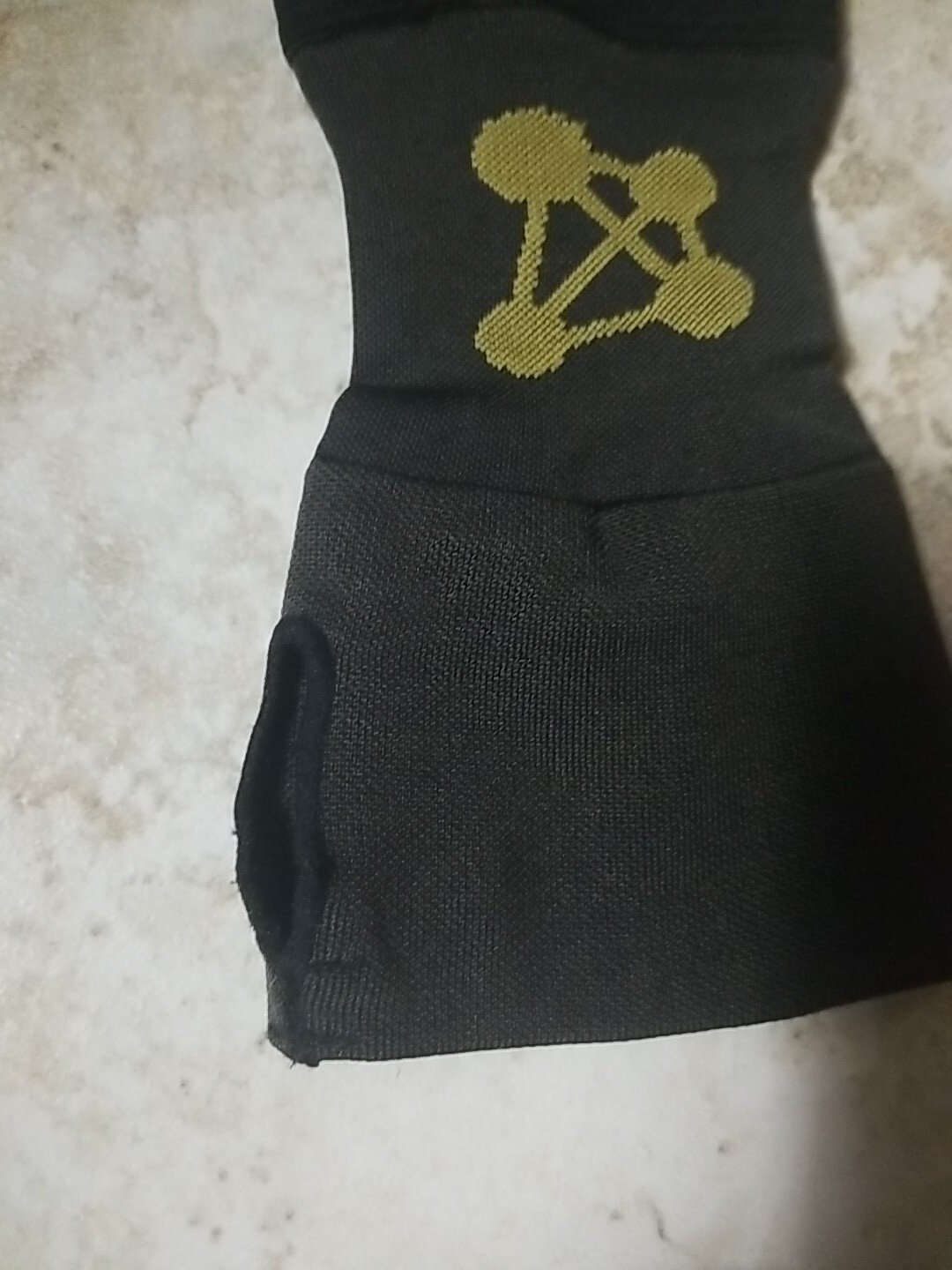 CopperJoint Wrist Sleeve Compression Garment Unisex Black 1 PC (Left, Large)