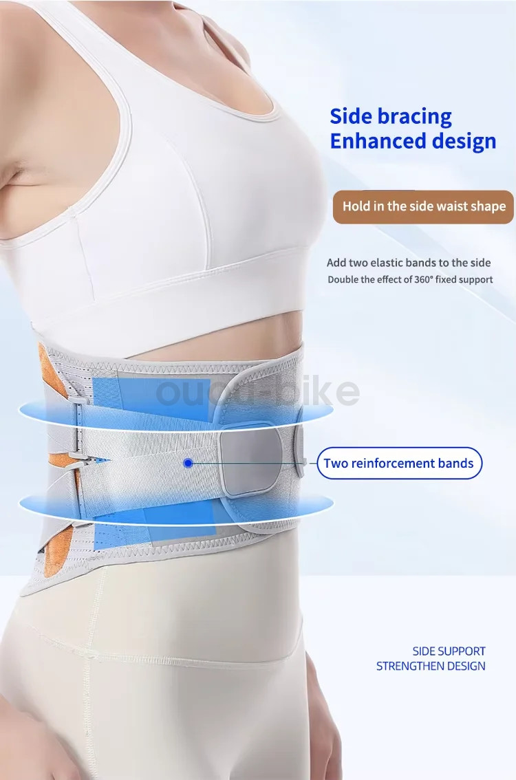 Adjustable Back Support Brace For Lower Back Ache Relief Herniated Disc Sciatica