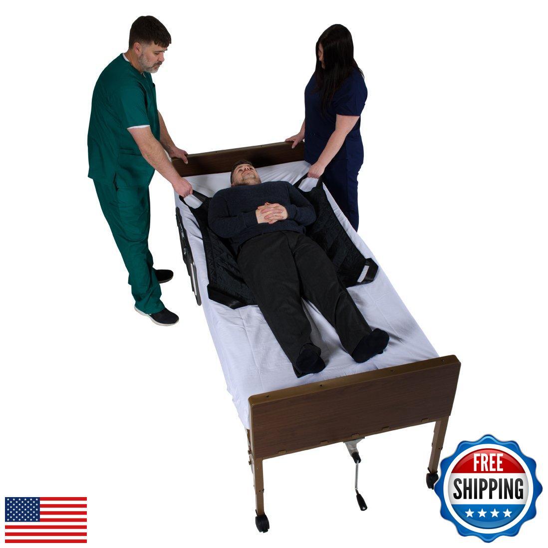 Patient Aid Positioning Sheet with Handles (PA45048) for Moving and Turning P
