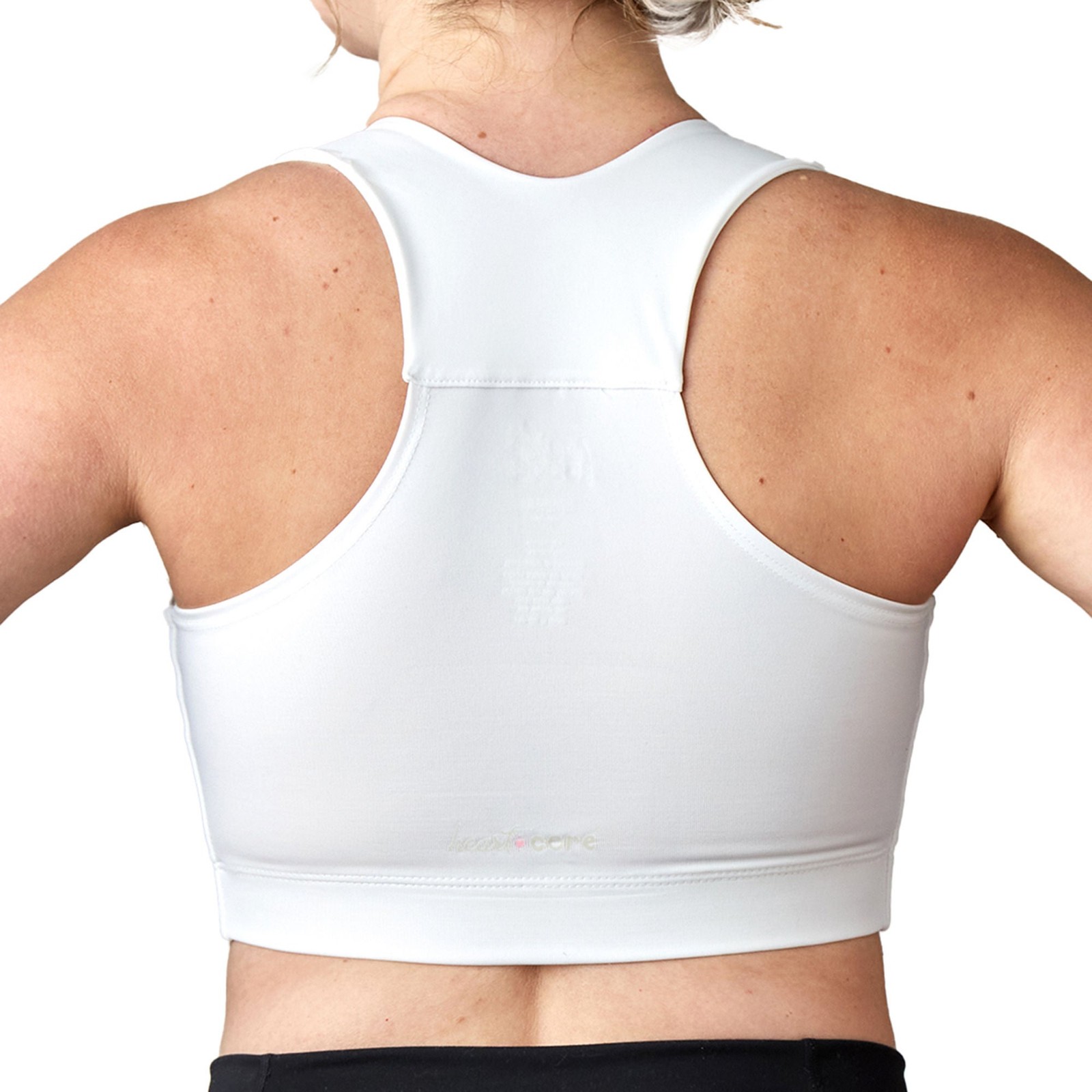 heart&core Larissa Bra Post-Surgery Bra Drainage Bulb and Storage White Large