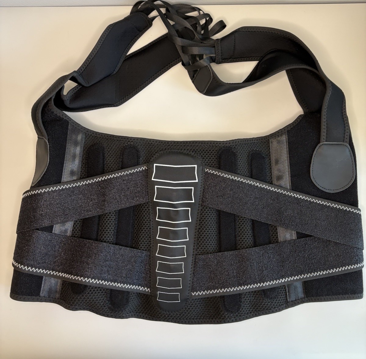 Enthra Back Brace Posture Corrector for Women Men Spine Vertical Align Medium