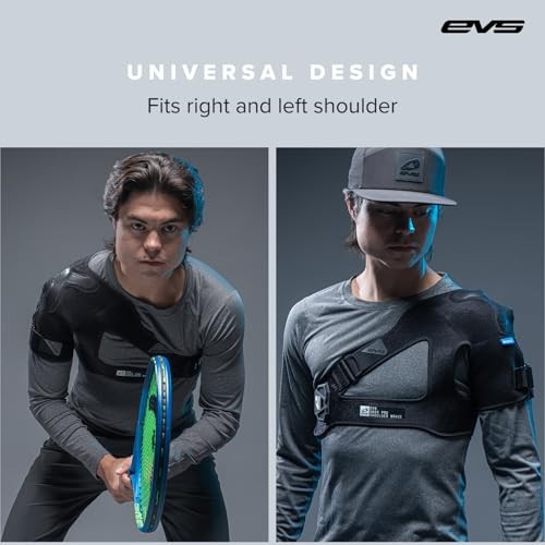EVS SPORTS SB03 Pro Shoulder Brace RHEON X-Strap Black Large