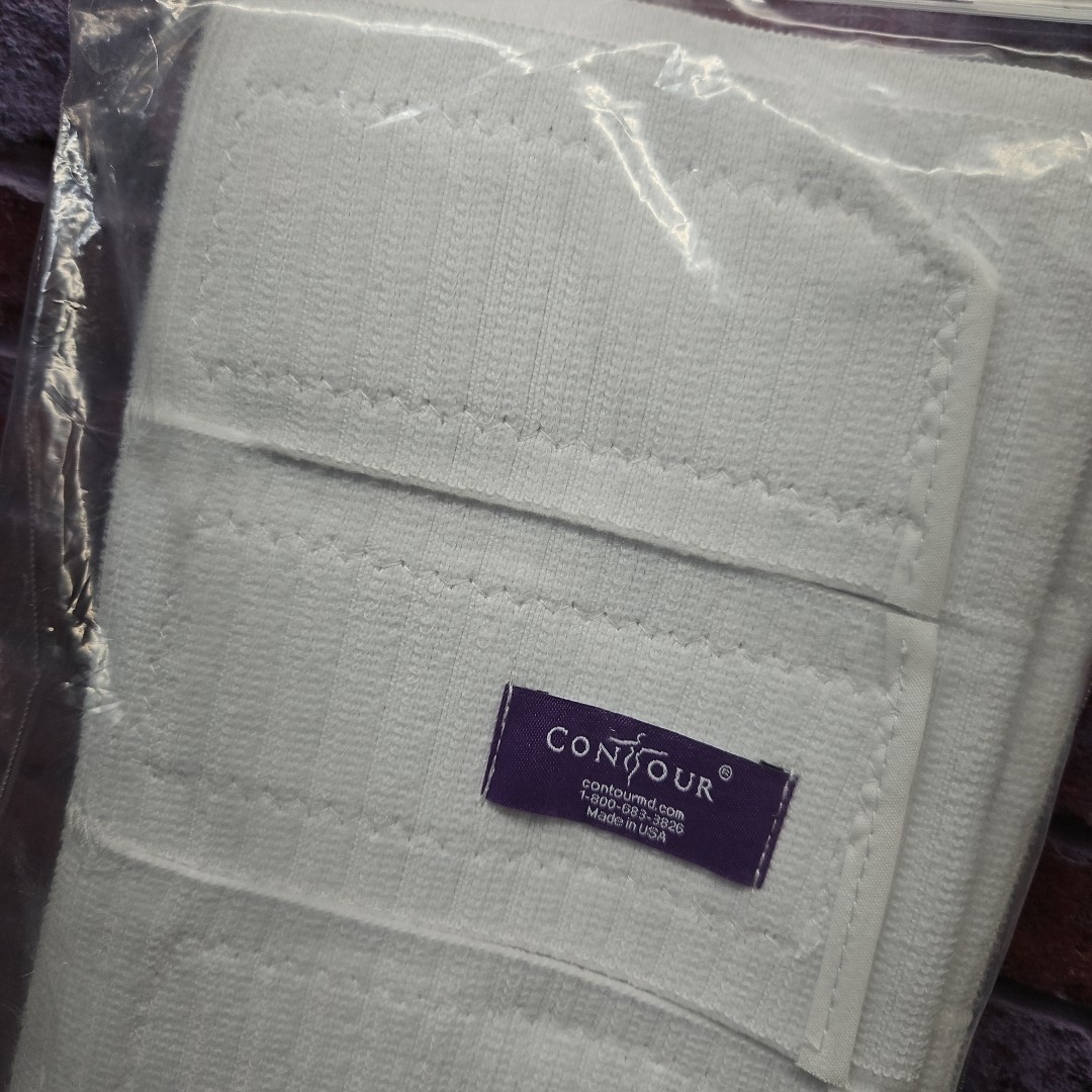 ContourMD Abdominal Binder Compression Wrap Postpartum Belly Band 9 inch Large