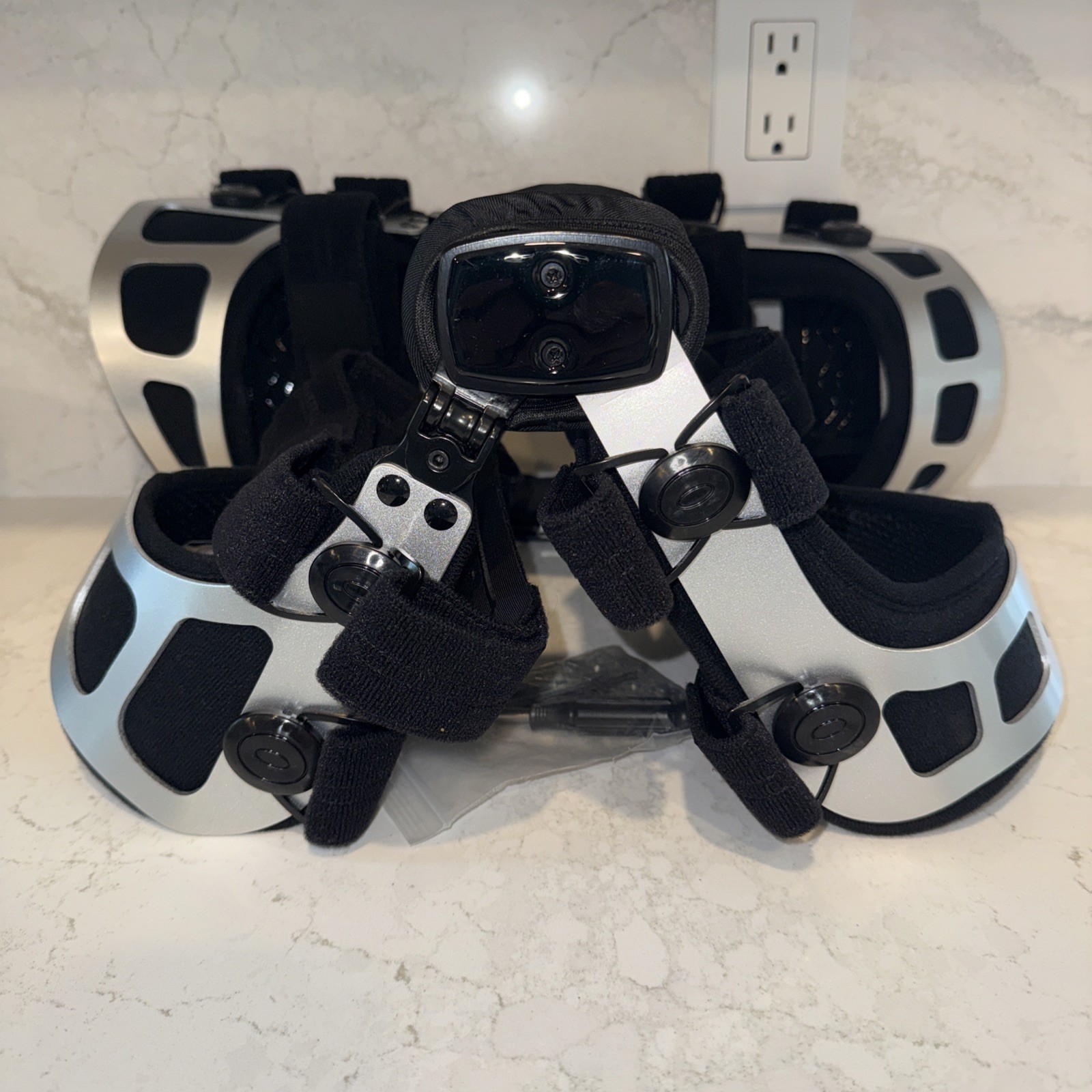 Left & Right ISO Prefer Dual Upright ROM Hinge Knee Brace Lg ISO-KN222R & KN222L