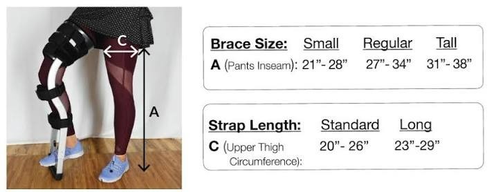 Forward Mobility Freedom Leg Off-Loading Brace (Regular-Standard)