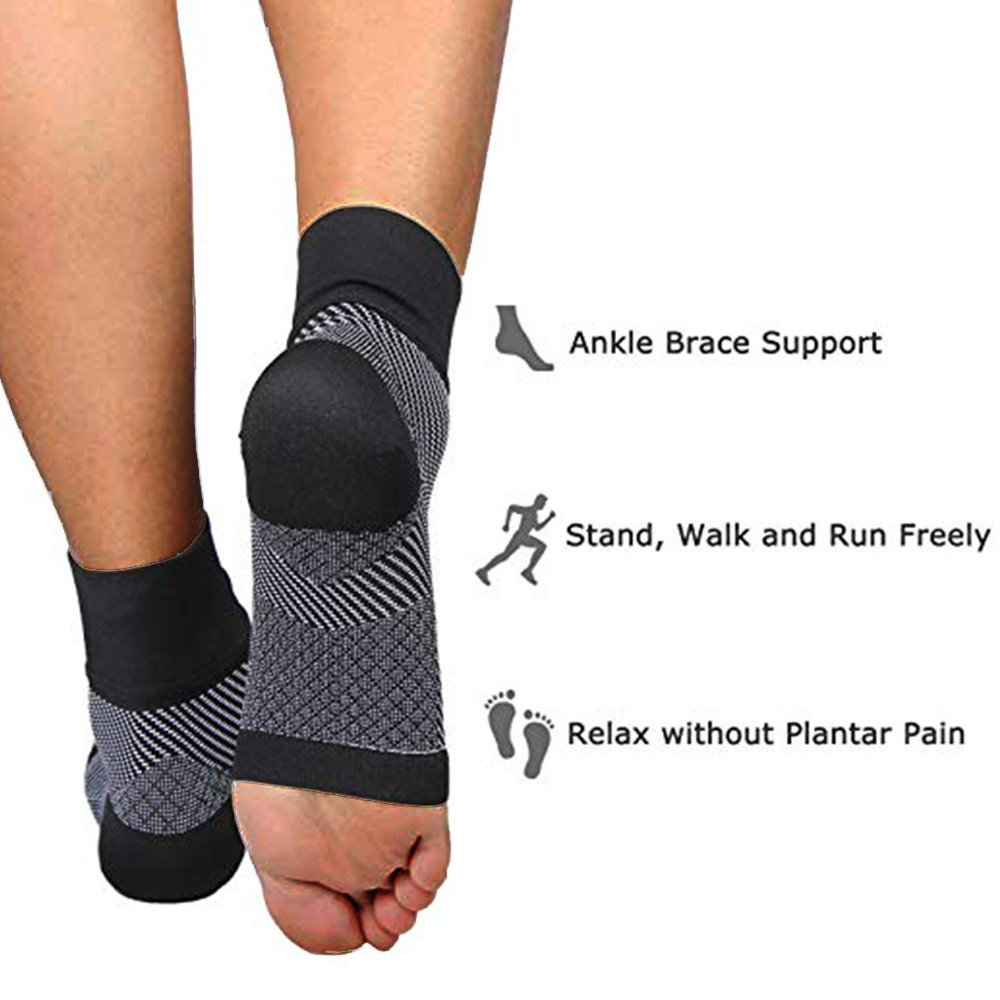 Plantar Fasciitis Compression Socks Heel Foot Arch Pain Relief Support COPPER