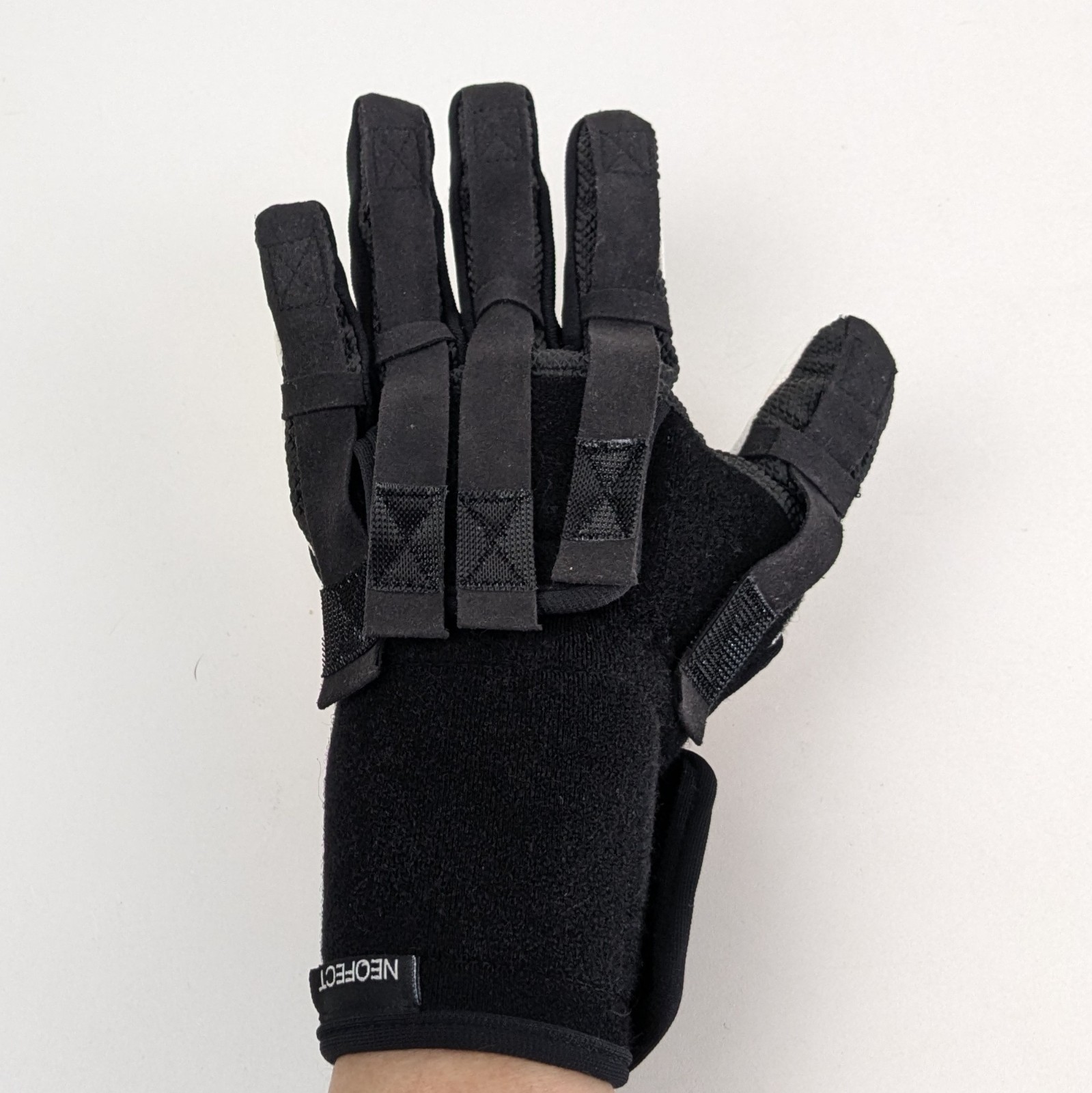 Neofect Extender Small Left Hand Brace Glove White Palm Stroke Therapy Rehab