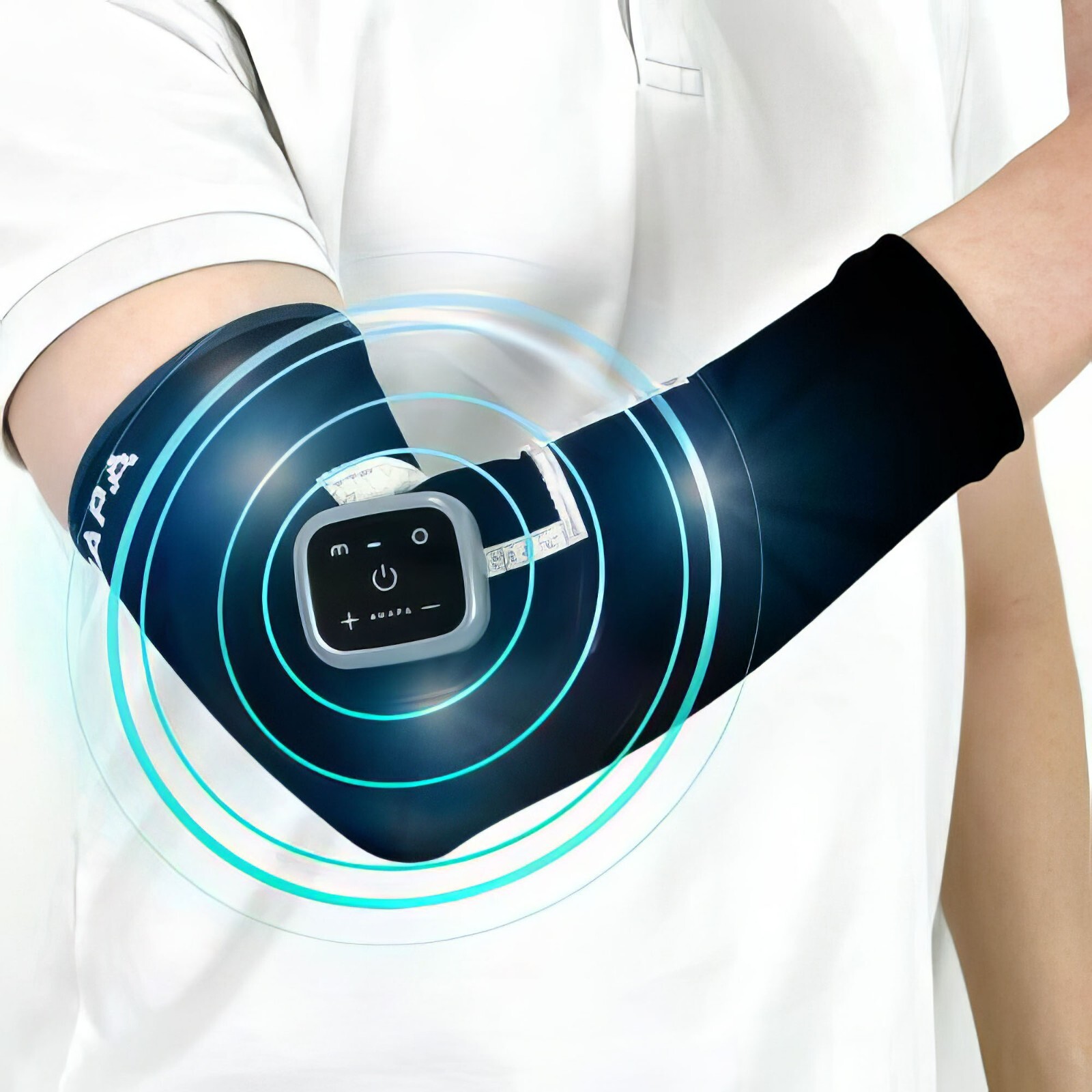 Anapa Microcurrent Low Frequency Elbow Massager Pain Relief Recovery Blood SizeL