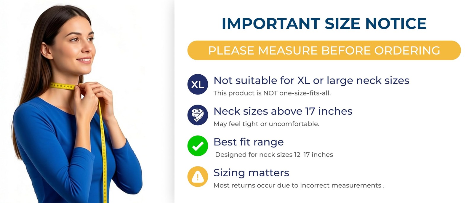 Variona FDA Registered Neck Traction Device for Pain Relief – Inflatable Cerv…