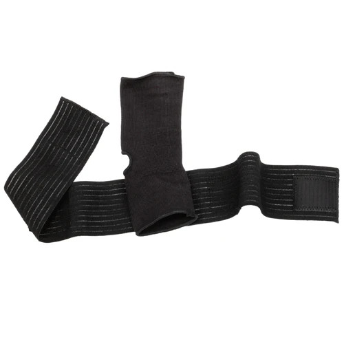 Adjustable Ankle Wrap Black | Support Brace Left/Right | S/M/L Sizes