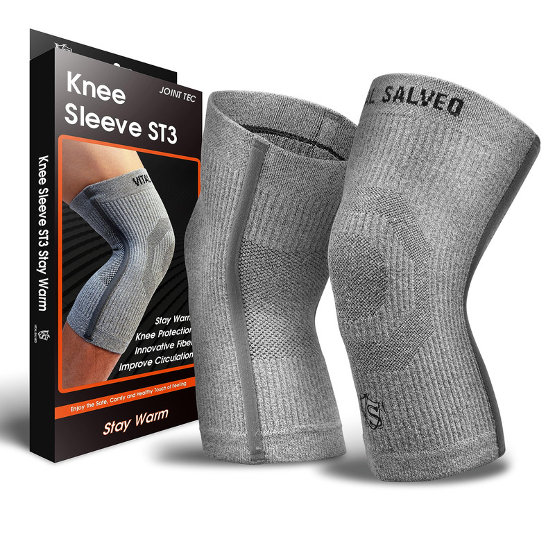 Vs Vital Salveo Vital Salveo Warm Knee Sleeve For Thermal Pain Relief Stay Warm
