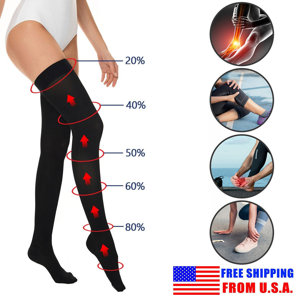 Medias De Compression Para Mujer 20-30 Mmhg Calcetines Para La Circulacion