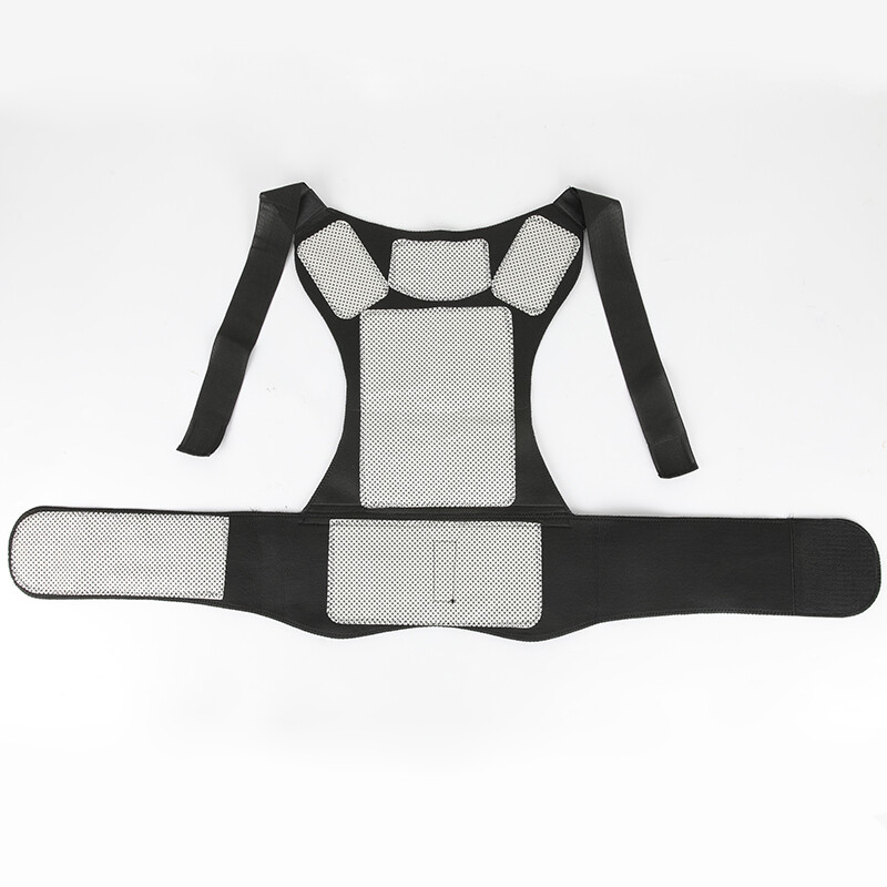 Magnetic Self Heating Belt Back Support Waist Brace Therapy Posture Corrector