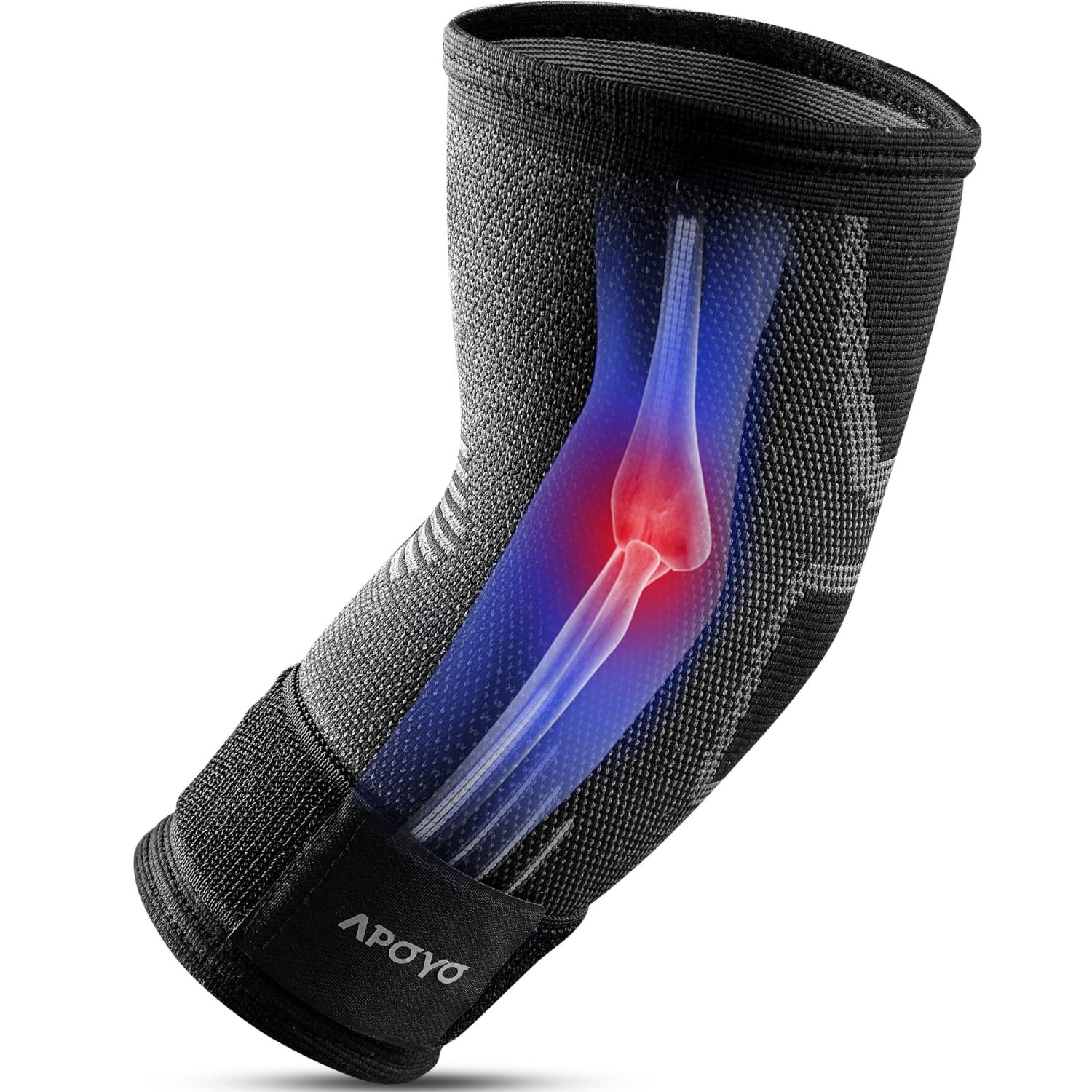 Elbow Brace for Tendonitis and Tennis Elbow, Compression Support Sleeve, Elbo…