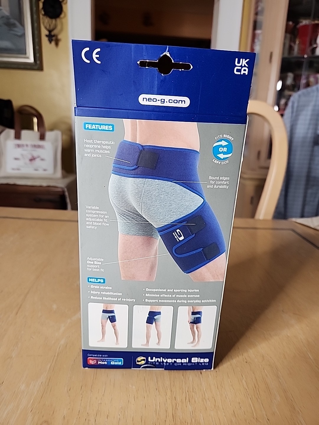 Groin Brace for Thigh or Hamstring Injury. Groin Brace for Men and Women