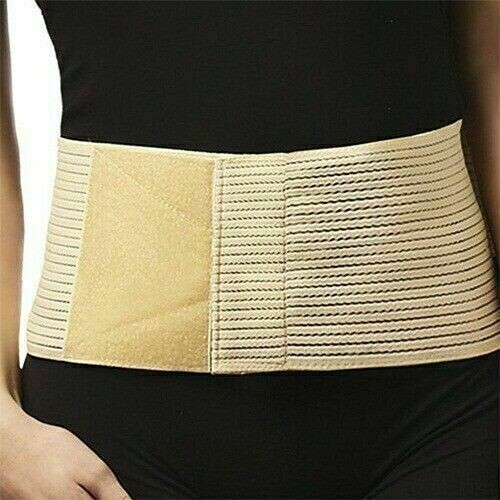 Umbilical Hernia Belt Hernia Support Brace with Belly Band for woman and man.
