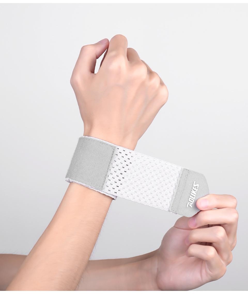 Aolikes Wrist Band Support Sleeve Gym Support Wrist Brace Wrap Breathable Elasti