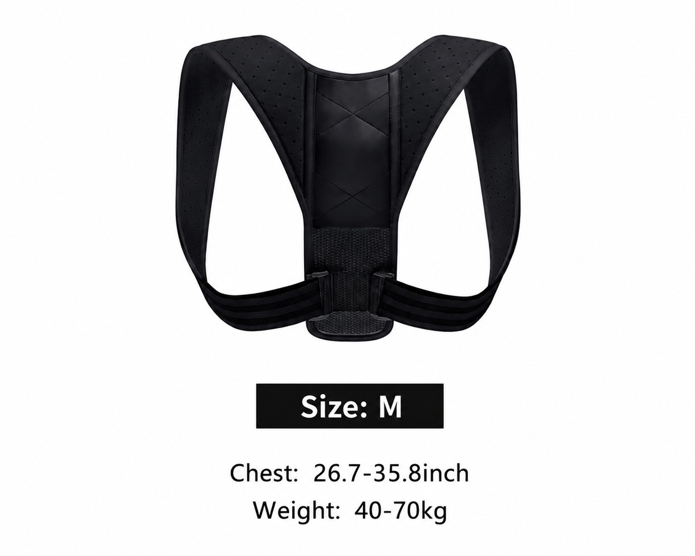 Posture Corrector Adjustable Back Brace Shoulder Support Clavicle Belt Men&Women