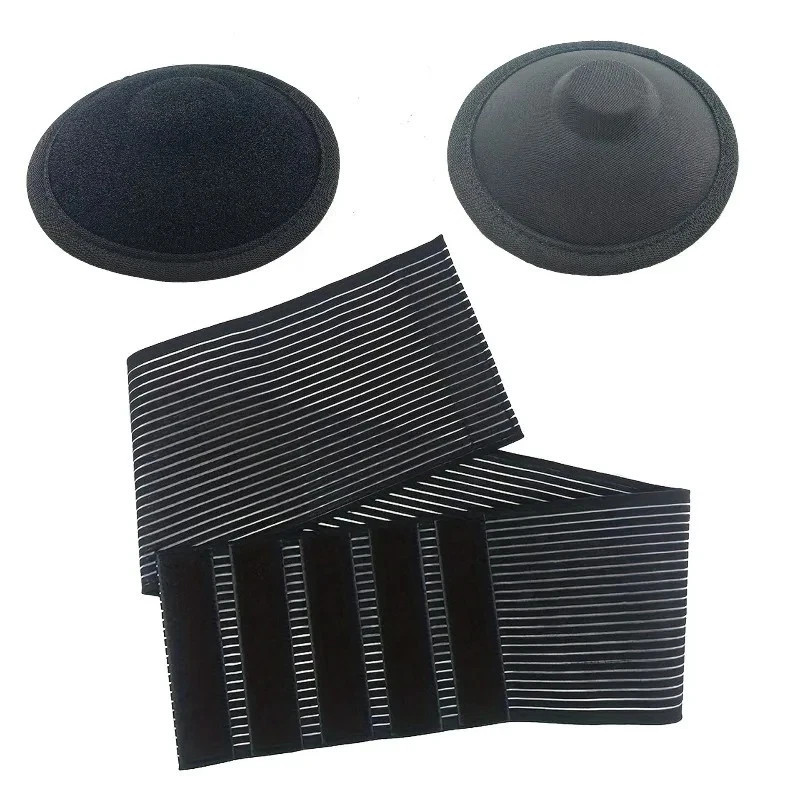 Umbilical Hernia Belt for Men and Women Abdominal Support Binder with Compress