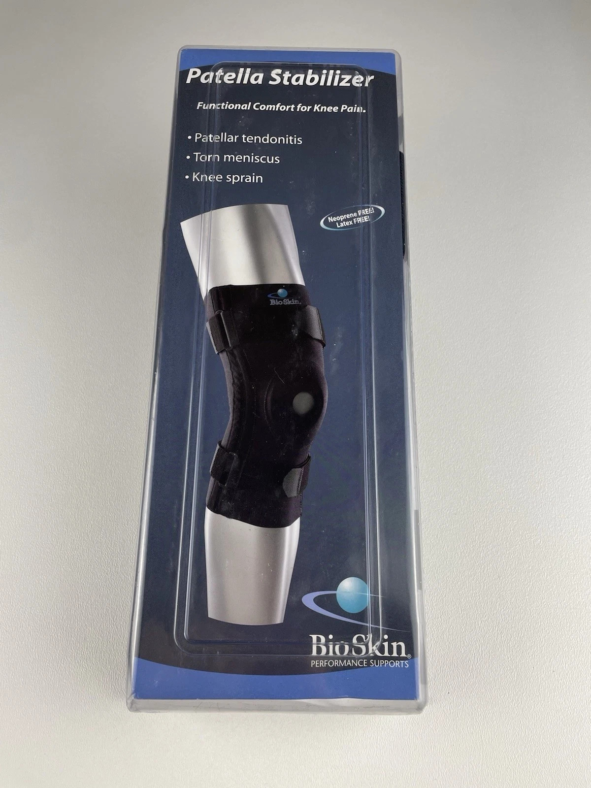 BIOSKIN Patella Stabilizer Brace XL Knee Recovery NEW Size 4 17″ – 19″, 611040