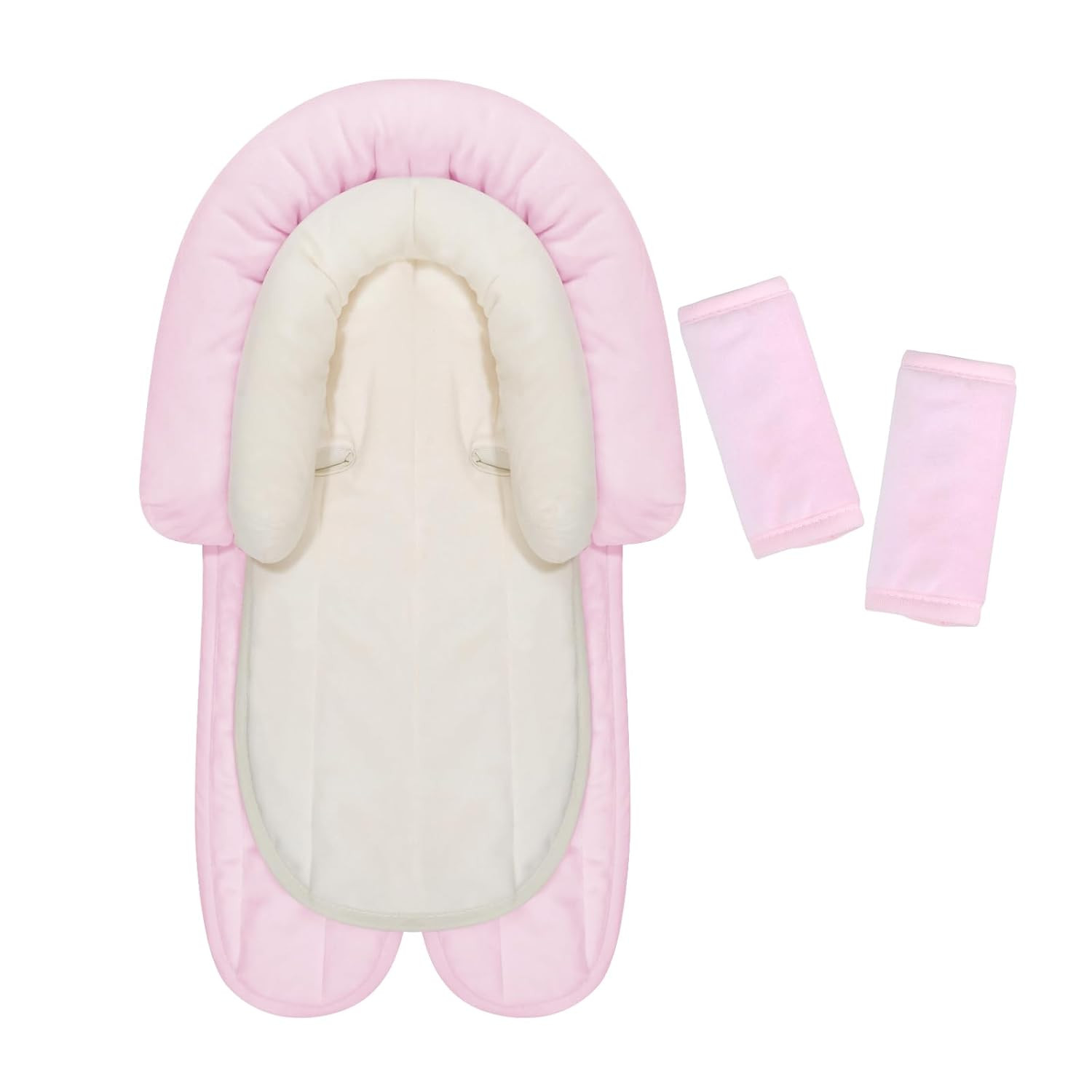 New Babybody Support & Strap Covers Set for Newborn Infant Toddler- Extra Soft S