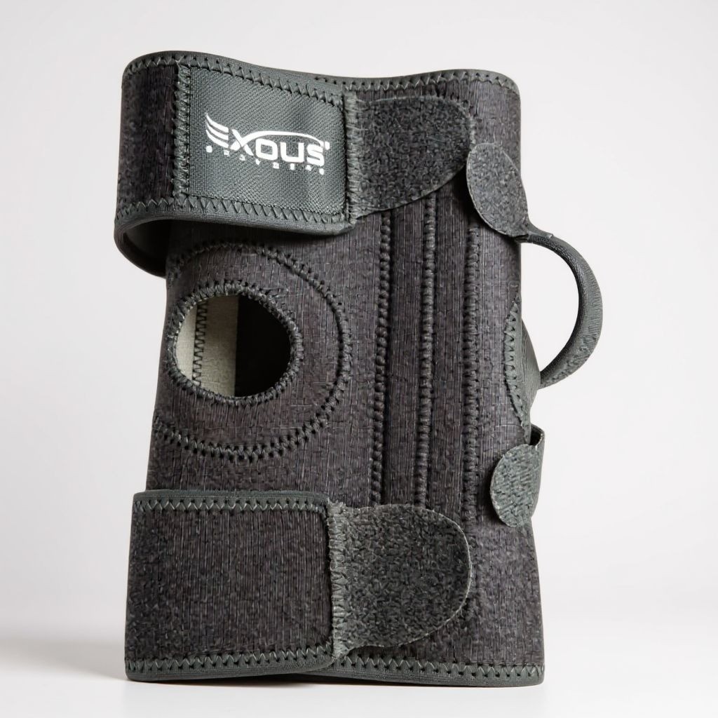 Exous Knee Brace EX-701 With 4-Point Compression Adjustable Neoprene & Nylon