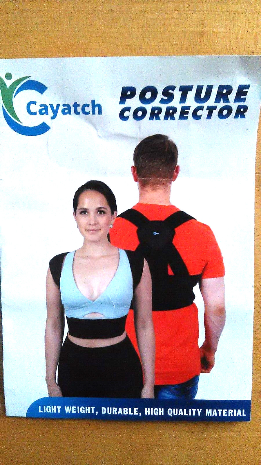 CAYATCH Back Straightener Back Brace & Back Pain Relief Posture Corrector – NEW
